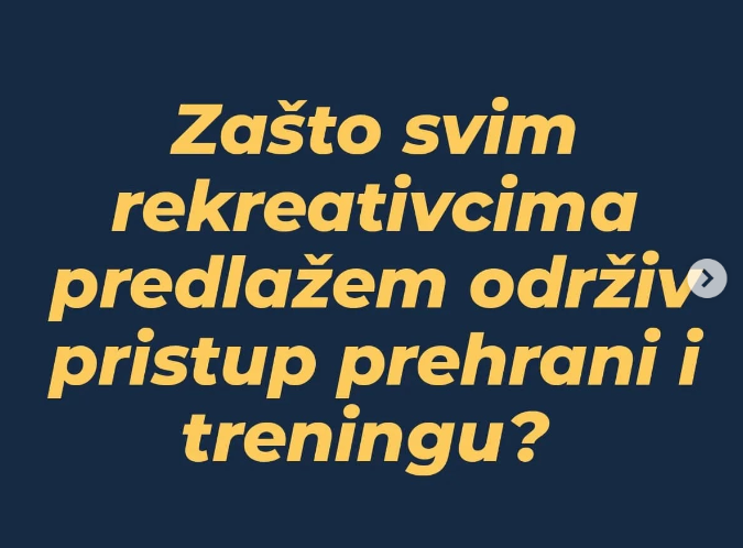zašto svim rekreativcima - blog za IMFIT